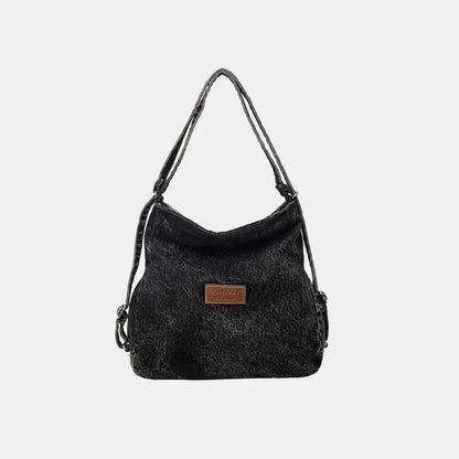 Stylish Adjustable Denim Shoulder Bag