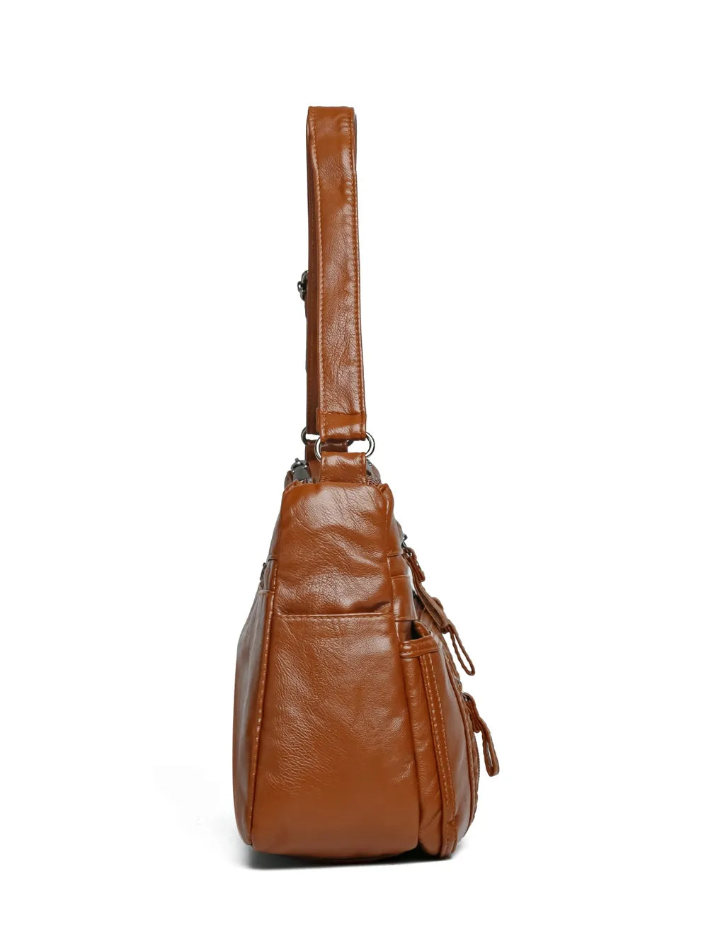 Stylish PU Leather Adjustable Shoulder Bag
