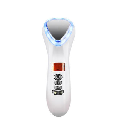 Ultrasonic Cryotherapy &amp; LED Hot-Cold Facial Massager