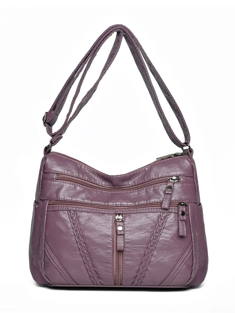 Stylish Adjustable PU Leather Shoulder Bag