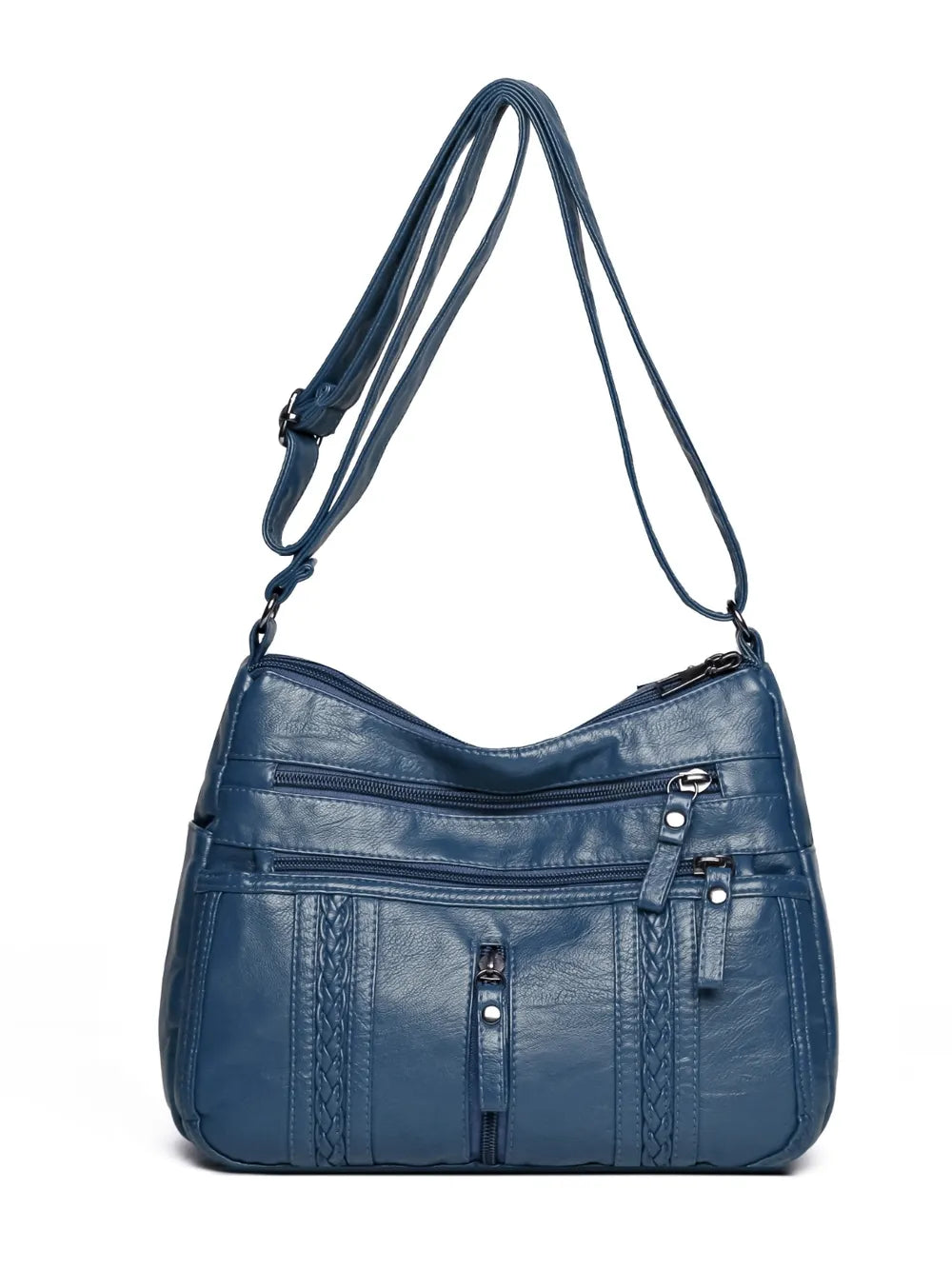 Stylish PU Leather Adjustable Shoulder Bag