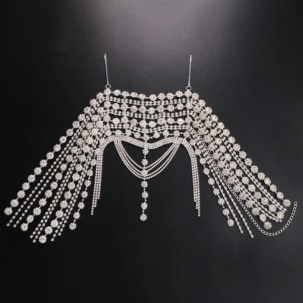 Changliu Su Bohemian Diamond Hair Chain – Elegant Forehead &amp; Headwear Accessory ✨