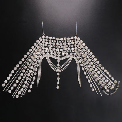 Changliu Su Bohemian Diamond Hair Chain – Elegant Forehead &amp; Headwear Accessory ✨