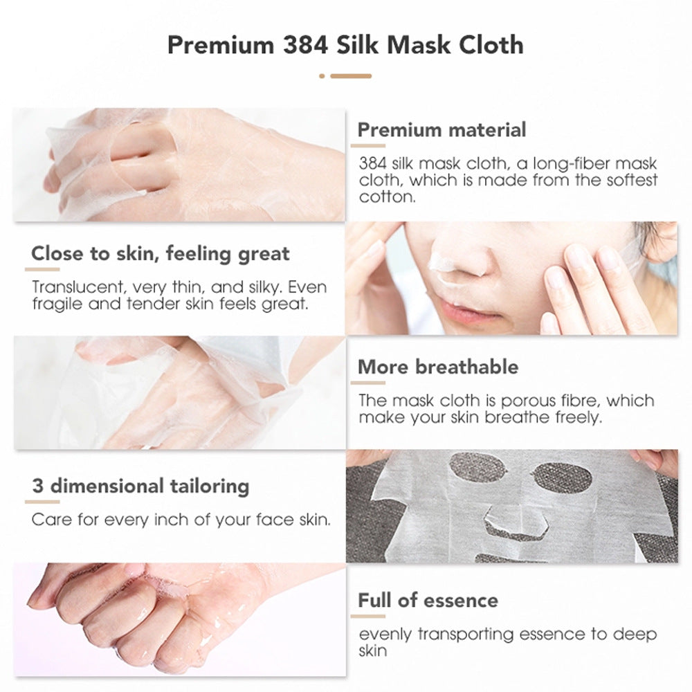 Rice Extract Facial Mask – Moisturizing &amp; Brightening Sheet Mask
