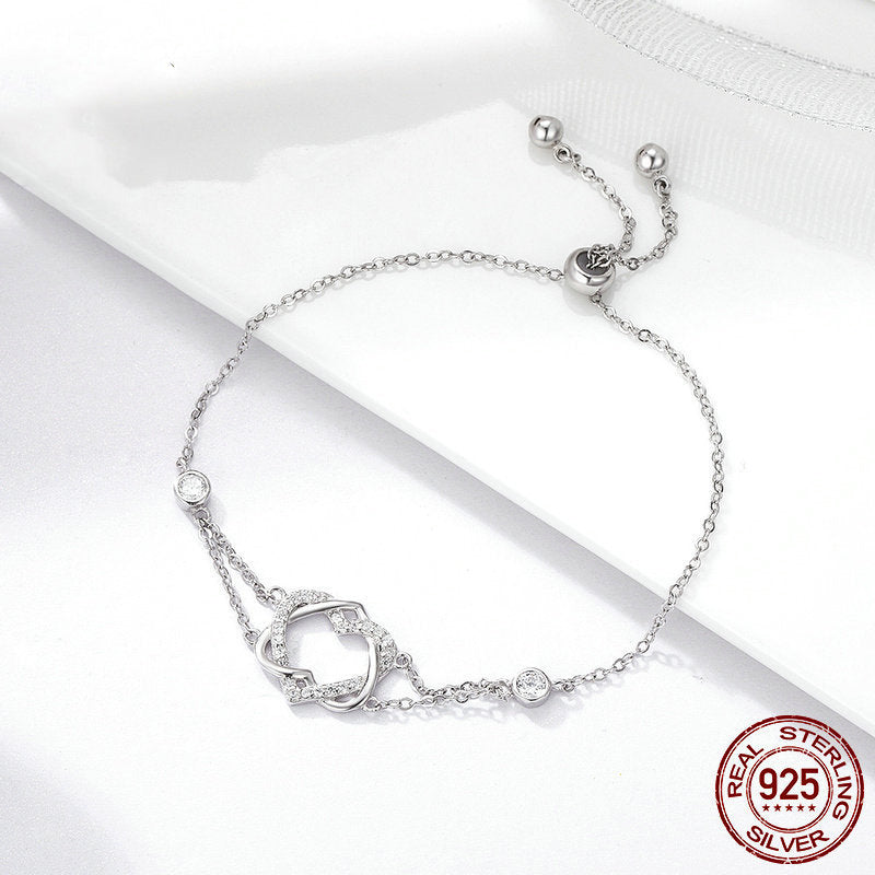 S925 Silver Bracelet - Pure Love