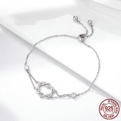 S925 Silver Bracelet - Pure Love