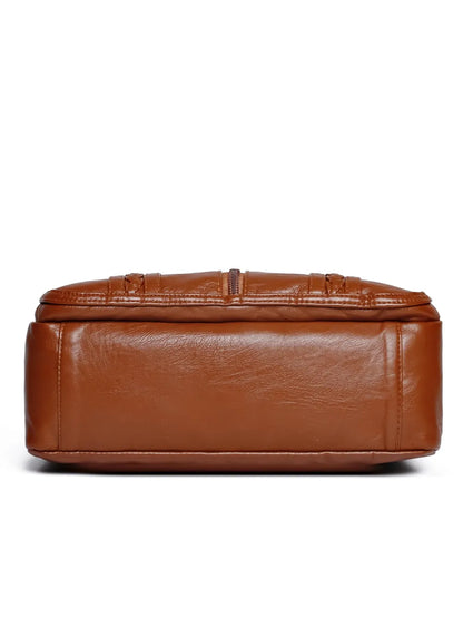 Stylish PU Leather Adjustable Shoulder Bag