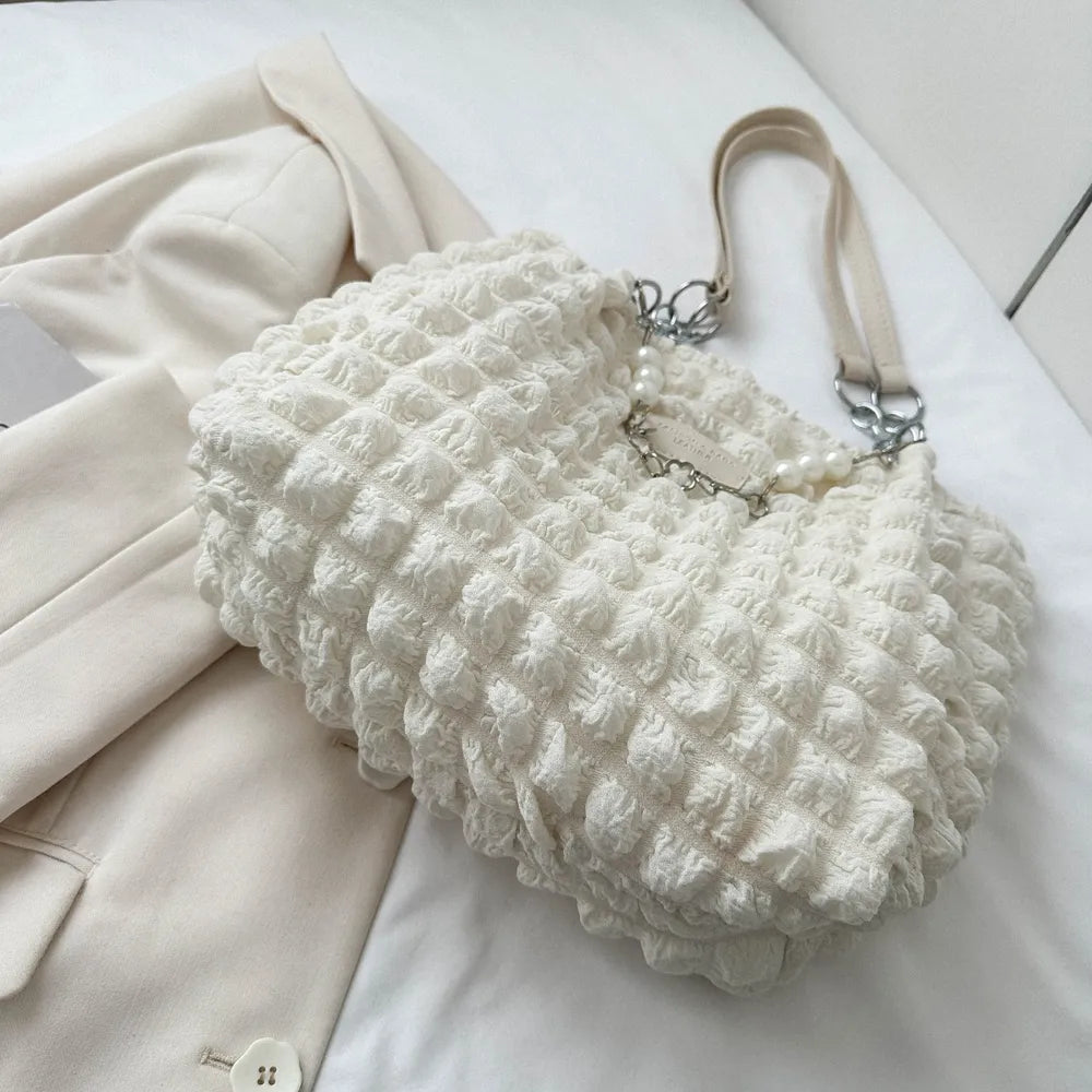 Bubble Textured Tote Bag for Everyday Use