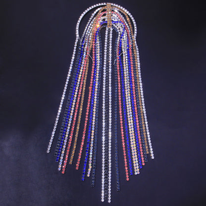Rhinestone Tassel Headpiece – Ins Style Women’s Hair Accessory ✨