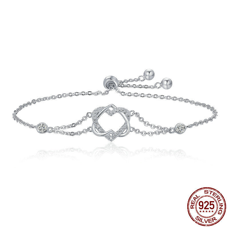 S925 Silver Bracelet - Pure Love